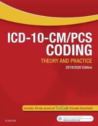 Cover ICD-10-CM/PCS Coding: Theory and Practice, 2019/2020 Edition E-Book