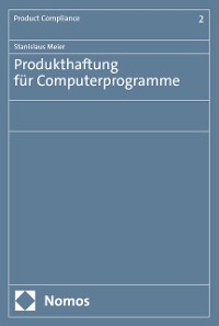 Cover Produkthaftung für Computerprogramme