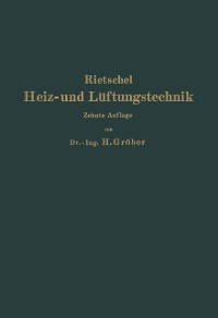 Cover H. Rietschels Leitfaden der Heiz- und Lüftungstechnik