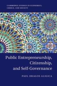 Cover Public Entrepreneurship, Citizenship, and Self-Governance