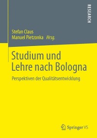 Cover Studium und Lehre nach Bologna