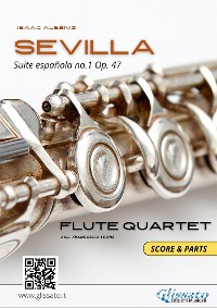 Cover Sevilla - Flute Quartet score & parts