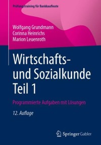 Cover Wirtschafts- und Sozialkunde Teil 1