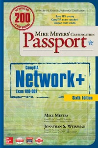 Cover Mike Meyers' CompTIA Network+ Certification Passport, Sixth Edition (Exam N10-007)
