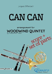 Cover Can Can - Woodwind Quintet score & parts