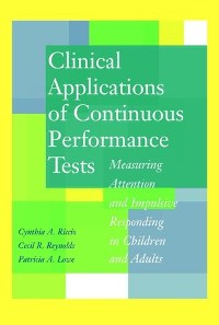 Cover Clinical Applications of Continuous Performance Tests