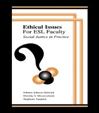 Cover Ethical Issues for Esl Faculty