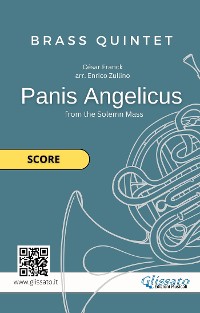 Cover Brass Quintet "Panis Angelicus" score