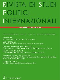 Cover Rivista di Studi Politici Internazionali