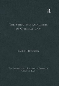 Cover The Structure and Limits of Criminal Law