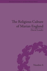 Cover Religious Culture of Marian England