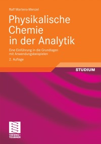 Cover Physikalische Chemie in der Analytik