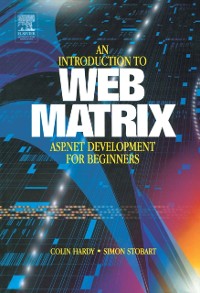 Cover Introduction to Web Matrix