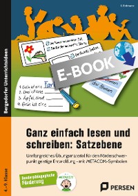 Cover Ganz einfach lesen und schreiben: Satzebene