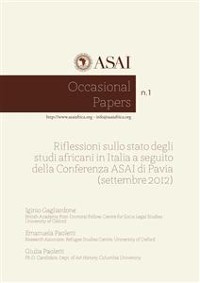Cover Occasional Papers n.1