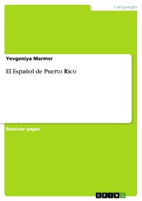 Cover El Español de Puerto Rico