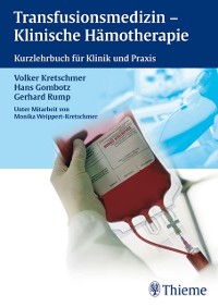 Cover Transfusionsmedizin - Klinische Hämotherapie