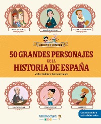 Cover 50 grandes personajes de la historia de España