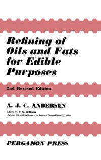 Cover Refining of Oils and Fats for Edible Purposes