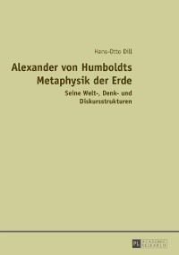 Cover Alexander von Humboldts Metaphysik der Erde