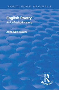 Cover Revival: English Poetry: An unfinished history (1938)
