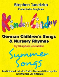 Cover Kinderlieder Songbook - German Children's Songs & Nursery Rhymes - Summer Songs