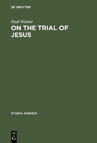 Cover On the Trial of Jesus
