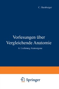 Cover Vorlesungen Über Vergleichende Anatomie