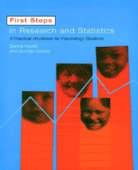 Cover First Steps In Research and Statistics
