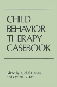 Cover Child Behavior Therapy Casebook