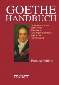 Cover Goethe-Handbuch