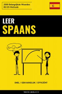 Cover Leer Spaans - Snel / Gemakkelijk / Efficiënt