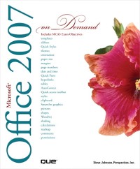 Cover Microsoft Office 2007 On Demand