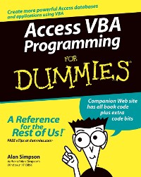 Cover Access VBA Programming For Dummies