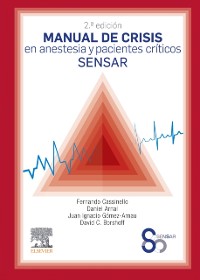 Cover Manual de crisis en anestesia y pacientes críticos SENSAR