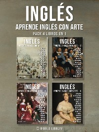Cover Pack 4 Libros en 1 - Inglés - Aprende Inglés con Arte