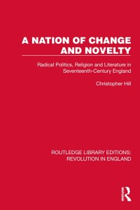 Cover Nation of Change and Novelty