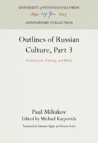 Cover Outlines of Russian Culture, Part 3