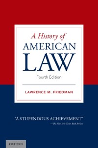 Cover History of American Law