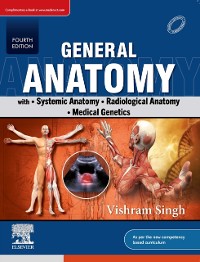 Cover General Anatomy- with Systemic Anatomy, Radiological Anatomy, Medical Genetics - E-Book