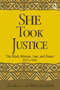 Cover She Took Justice