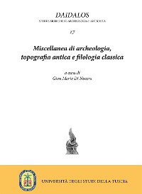 Cover Miscellanea di archeologia,  topografia antica e filologia classica 17