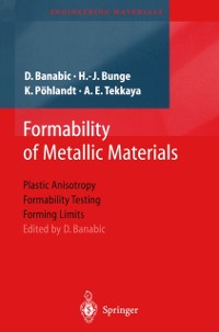 Cover Formability of Metallic Materials