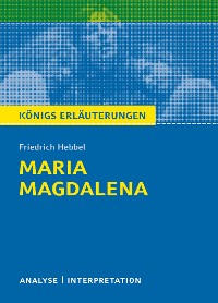 Cover Maria Magdalena. Königs Erläuterungen.