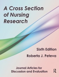 Cover A Cross Section of Nursing Research