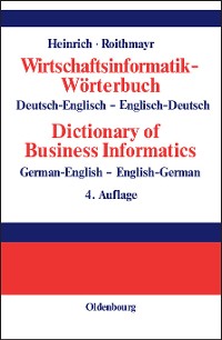 Cover Wirtschaftsinformatik-Wörterbuch - Dictionary of Economic Informatics