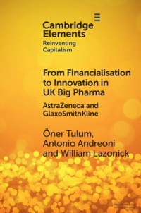 Cover From Financialisation to Innovation in UK Big Pharma