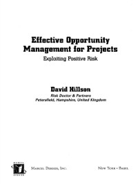 Cover Effective Opportunity Management for Projects