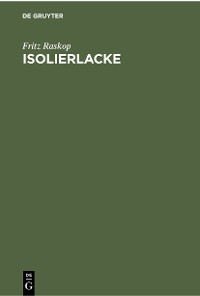 Cover Isolierlacke