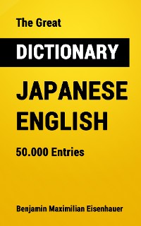 Cover The Great Dictionary Japanese - English